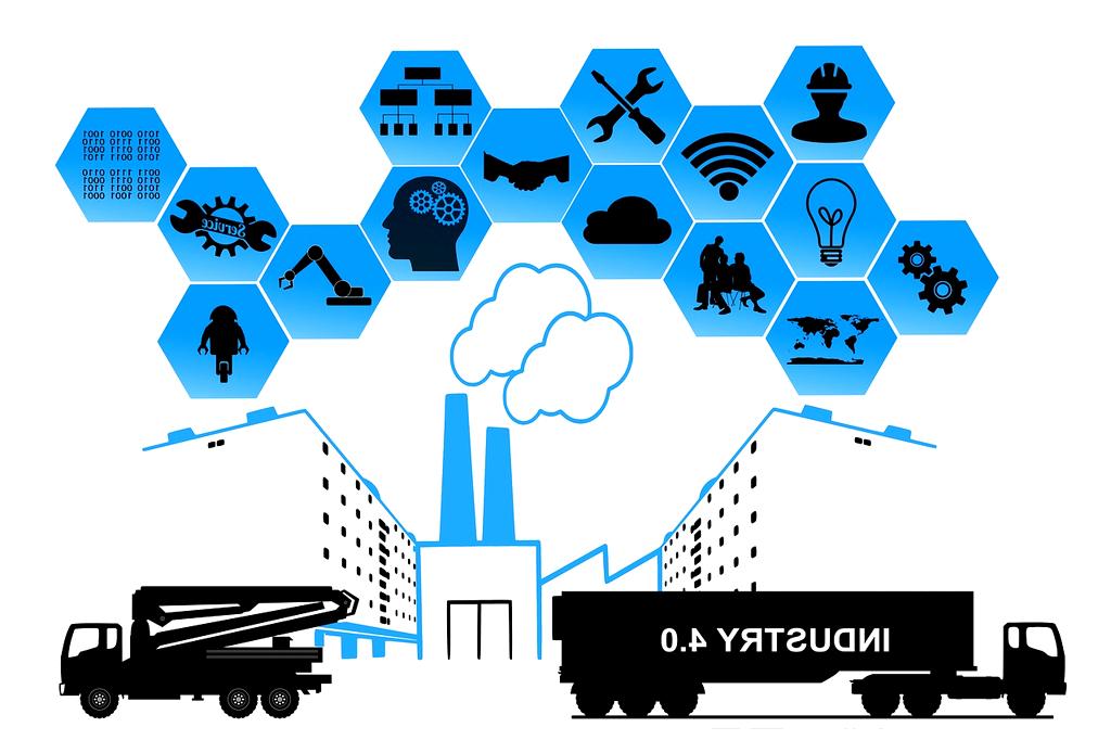 Cloud infrastructure with data centers and virtual servers